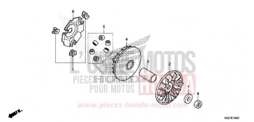 DRIVE FACE SH150ADE de 2014